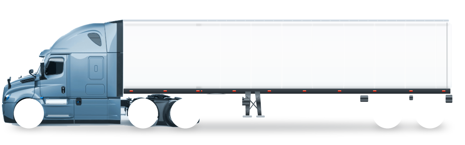 HUSH LOGISTICS LLC tractor and dry van